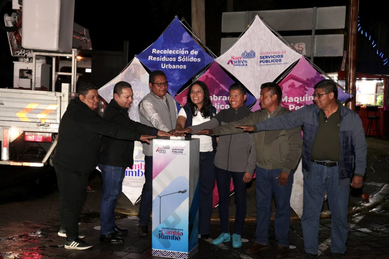 Mejora Lupita Cuautle seguridad e imagen urbana con nuevas luminarias