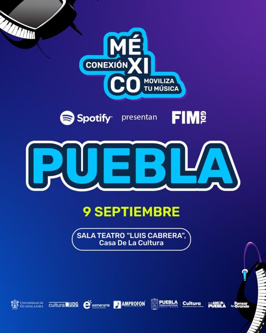 Conexión México 2025: certeza en la construcción de comunidad musical en Puebla