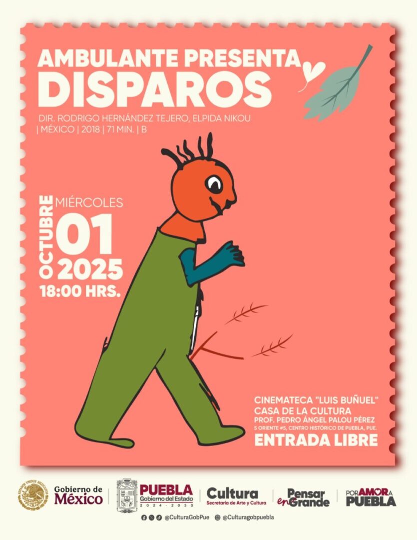Gira de documentales “Ambulante Presenta” llega a Cinemateca “Luis Buñuel” y municipios poblanos