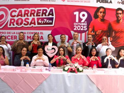 Carrera Rosa 2025, en apoyo a lucha contra el cáncer de mama