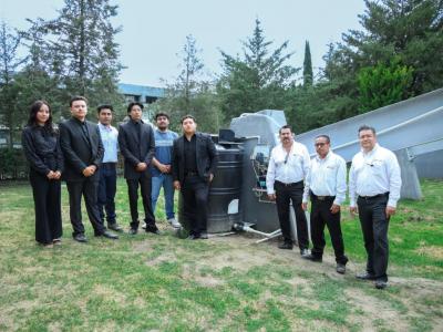 Instalan sistema de riego sustentable en la UTTECAM