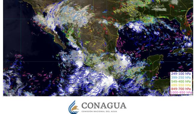 Se prevén lluvias de diferente intensidad en toda la República Mexicana