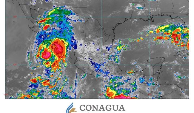 Se prevén lluvias en los 32 estados de México, las más significativas serán generadas por el huracán Lorena, en el noroeste y occidente