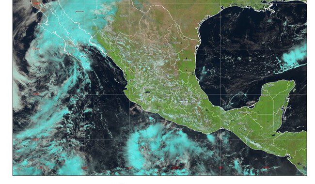 Se mantiene el pronóstico de lluvias de fuertes a torrenciales en Baja California Sur, Baja California, Sonora, Sinaloa, Durango y Chihuahua