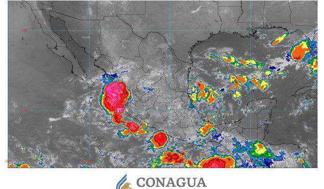 Pronostican lluvias muy fuertes y viento con rachas de hasta 50 km/h para Puebla