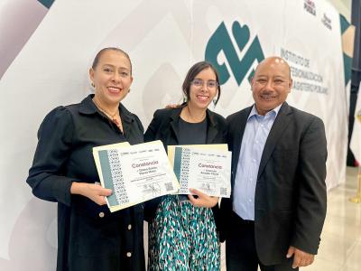 Fortalece IPMP confianza docente con entrega de constancias