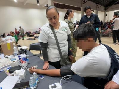 Garantizan atención médica prioritaria a niños, niñas y mujeres embarazadas en la Sierra Norte