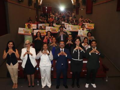Gobierno estatal reconoce talento de la ciudadanía en favor de la transparencia