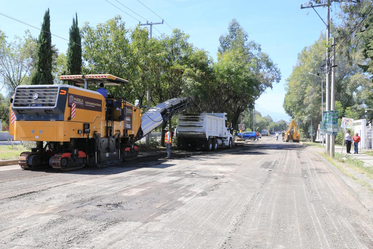 Con transparencia histórica y presupuesto eficiente, Gobierno de Puebla continúa con pavimentación y rehabilitación de carreteras
