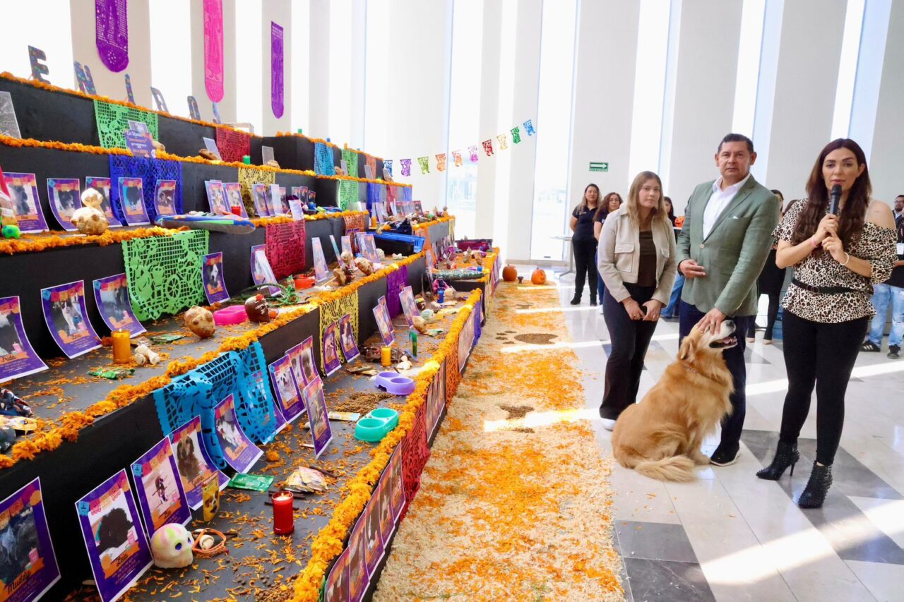 Con ofrenda monumental, gobierno estatal honra vida y memoria de seres sintientes
