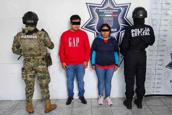 Detienen SSP y SEMAR a dos personas vinculadas a robos con violencia