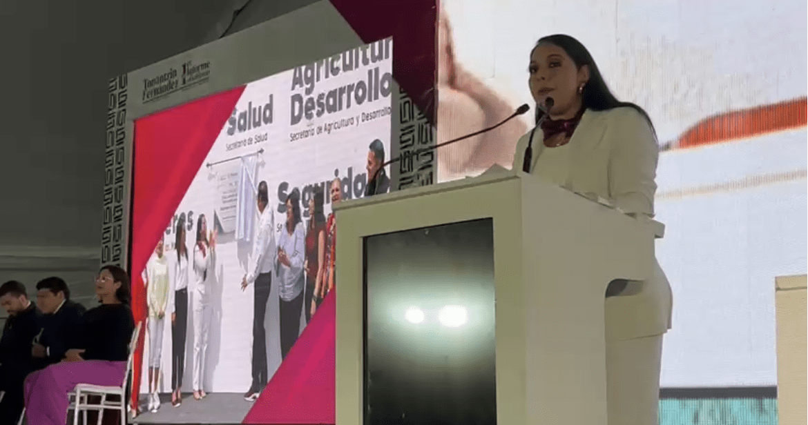 Tonantzin Fernández rinde primer informe de gobierno en San Pedro Cholula: “No dejaremos a nadie atrás”