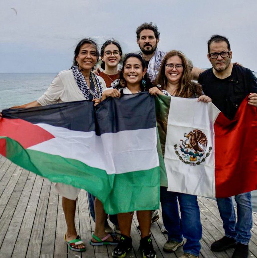 Seis mexicanos detenidos en la Flotilla Sumud regresarán voluntariamente a México