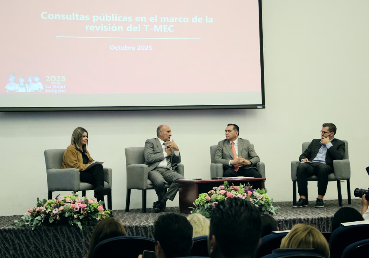 Participan sectores productivos de Puebla en Foro Regional de Consulta del T-MEC