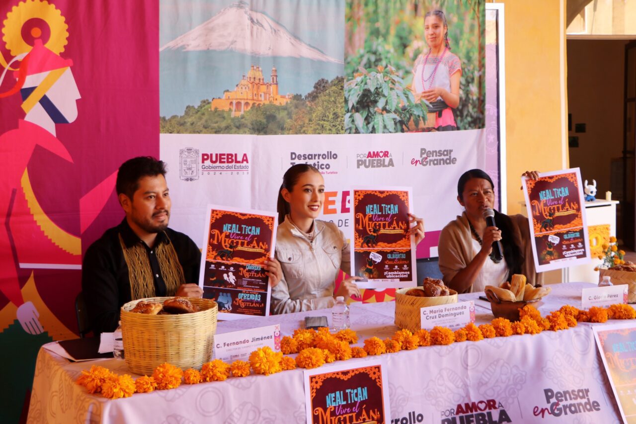 Nealtican celebra “Vive el Mictlán, la fiesta más viva de todas”