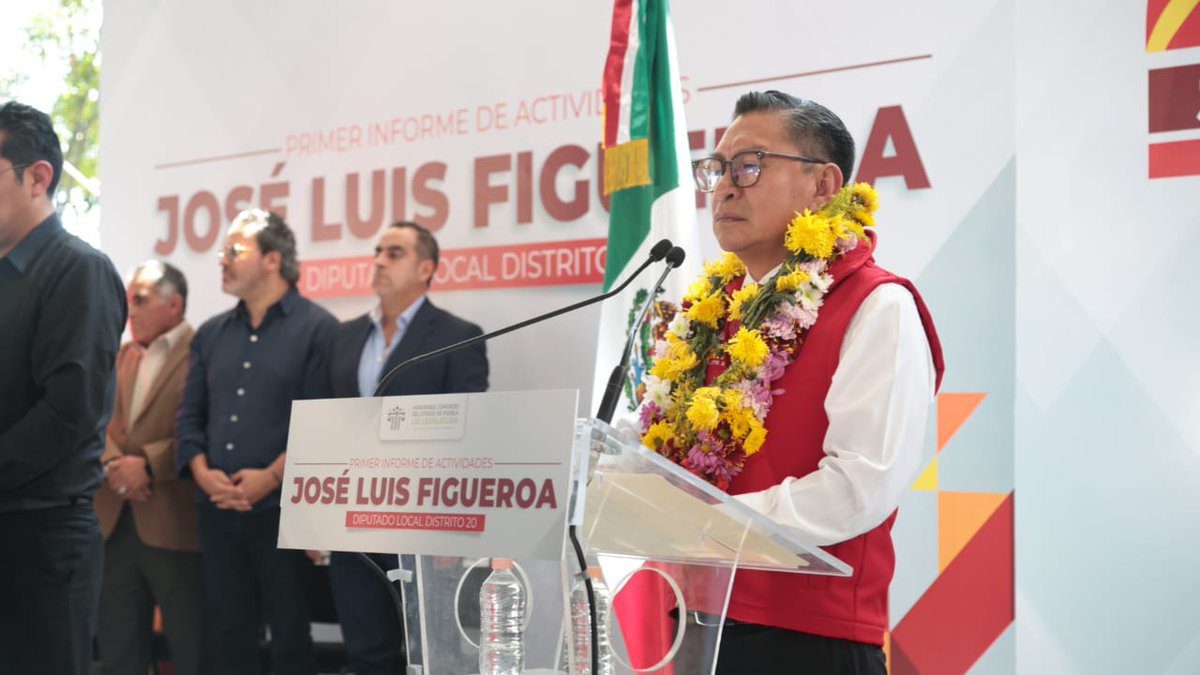 Diputado José Luis Figueroa presentó Primer Informe de Actividades Legislativas