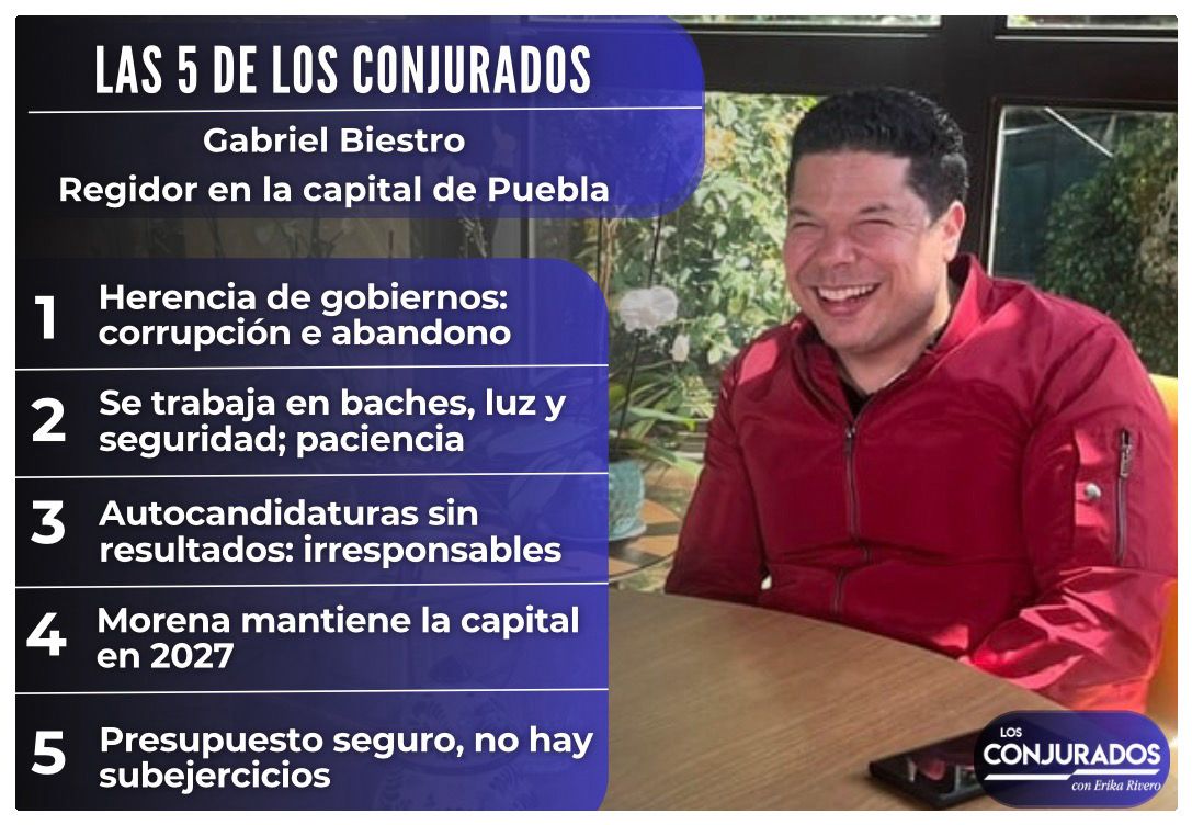 Las 5 de Los Conjurados con Gabriel Biestro