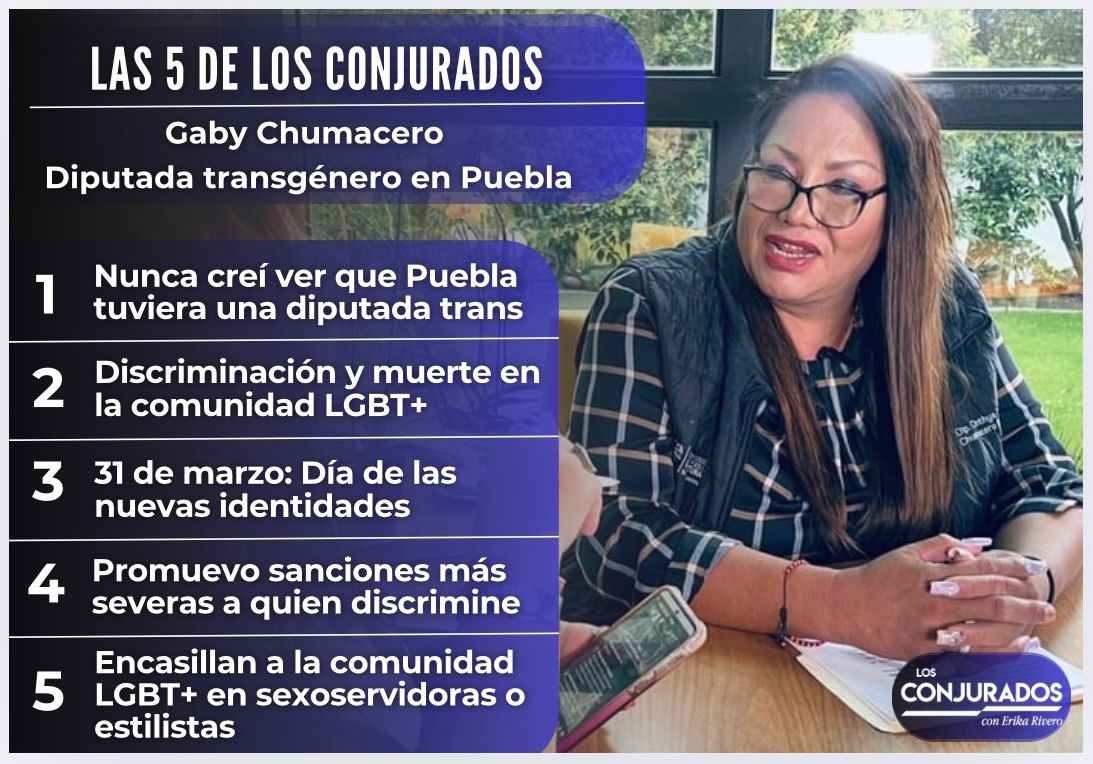 Las 5 de Los Conjurados con Gaby Chumacero