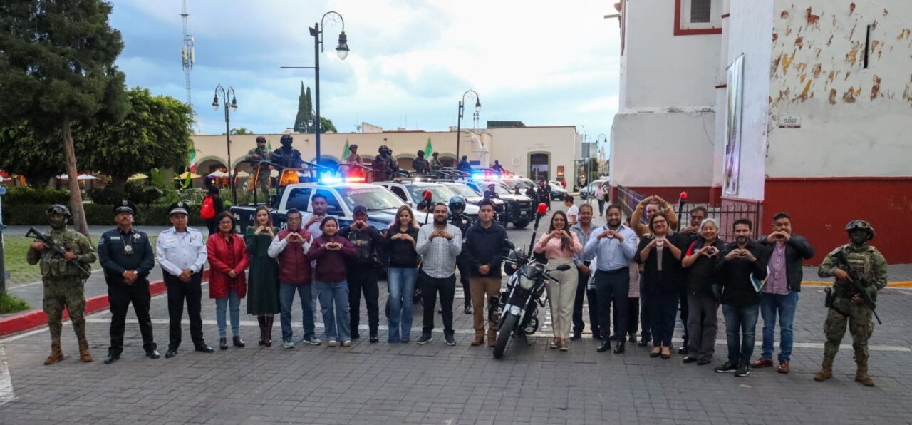 Con “Cholula Segura”, Tonantzin Fernández consolida la estrategia de seguridad en San Pedro Cholula