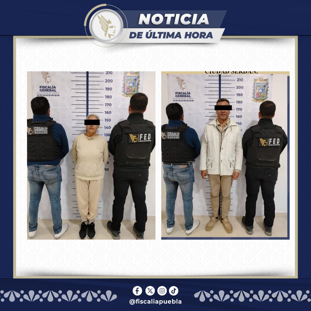 Abuelos son reaprehendidos por «desaparición» de sus tres nietas en Puebla; madre llevaba un año sin verlas