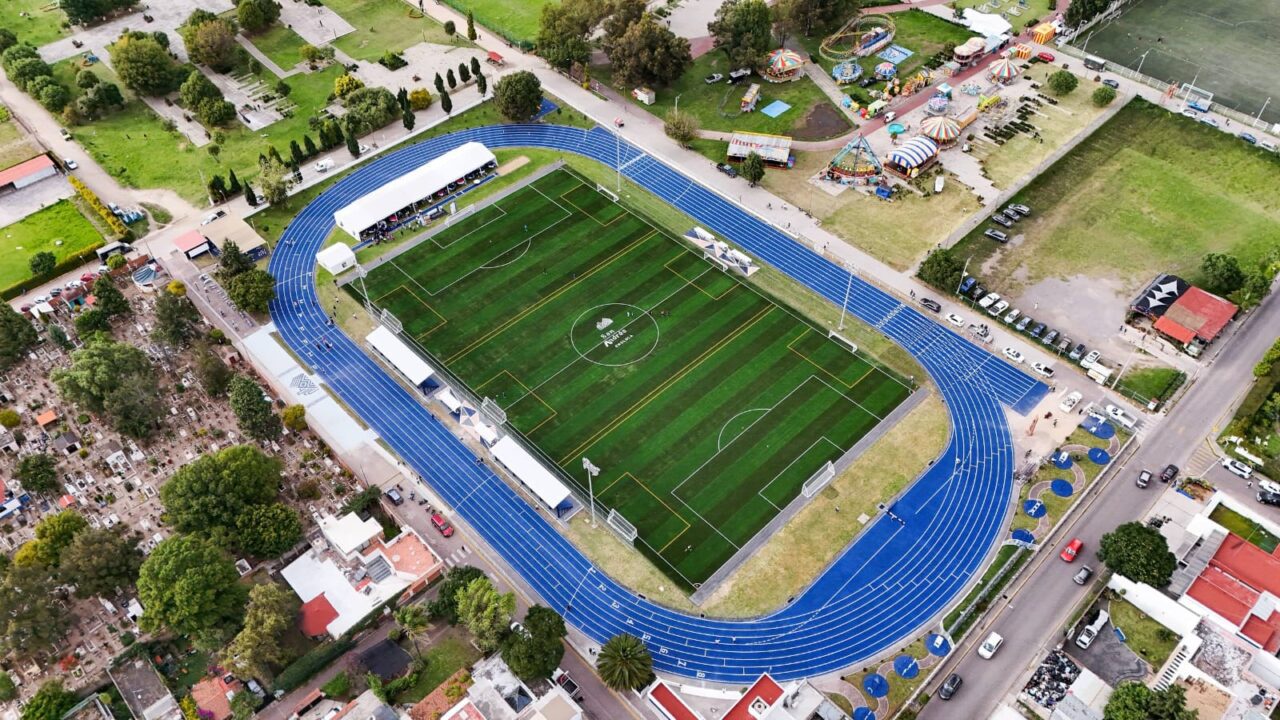 Renace el Complejo Deportivo Quetzalcóatl en San Andrés Cholula