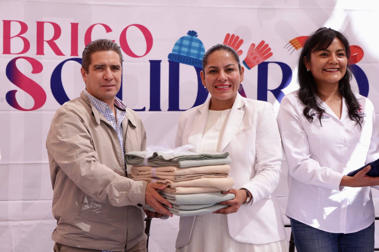 Presenta Lupita Cuautle quinta edición de «Abrigo Solidario»