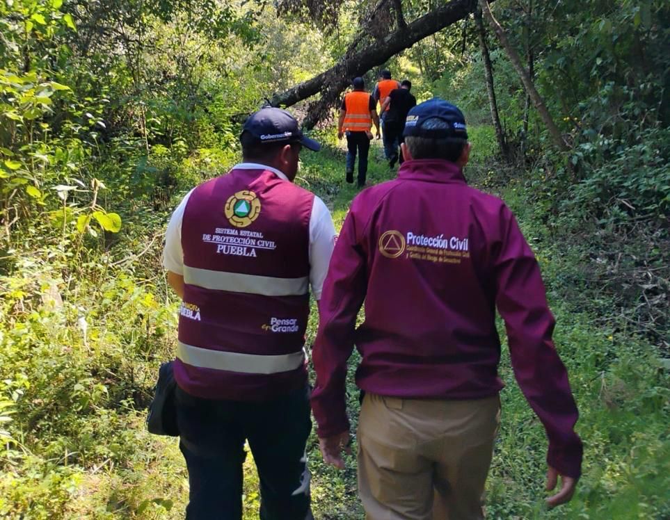 Gobierno de Puebla refuerza labores de búsqueda de desaparecidos en Sierra Norte