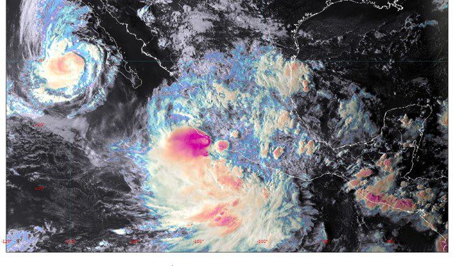 Se prevén lluvias torrenciales en Guerrero, Michoacán, Querétaro, Hidalgo, Puebla, Veracruz, Tamaulipas y San Luis Potosí