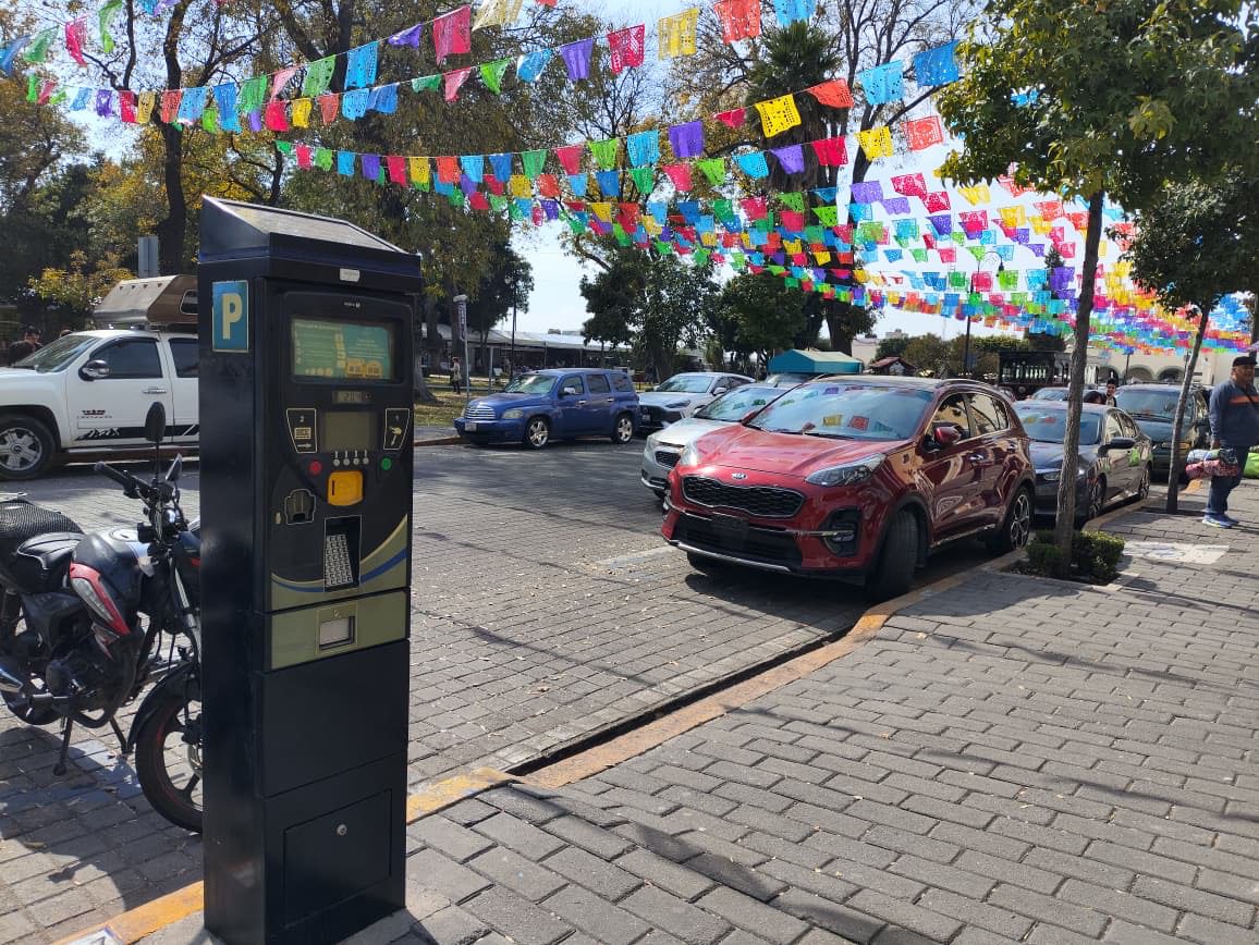 Reanuda San Pedro Cholula el sistema de parquímetros a partir de este sábado 8 de noviembre