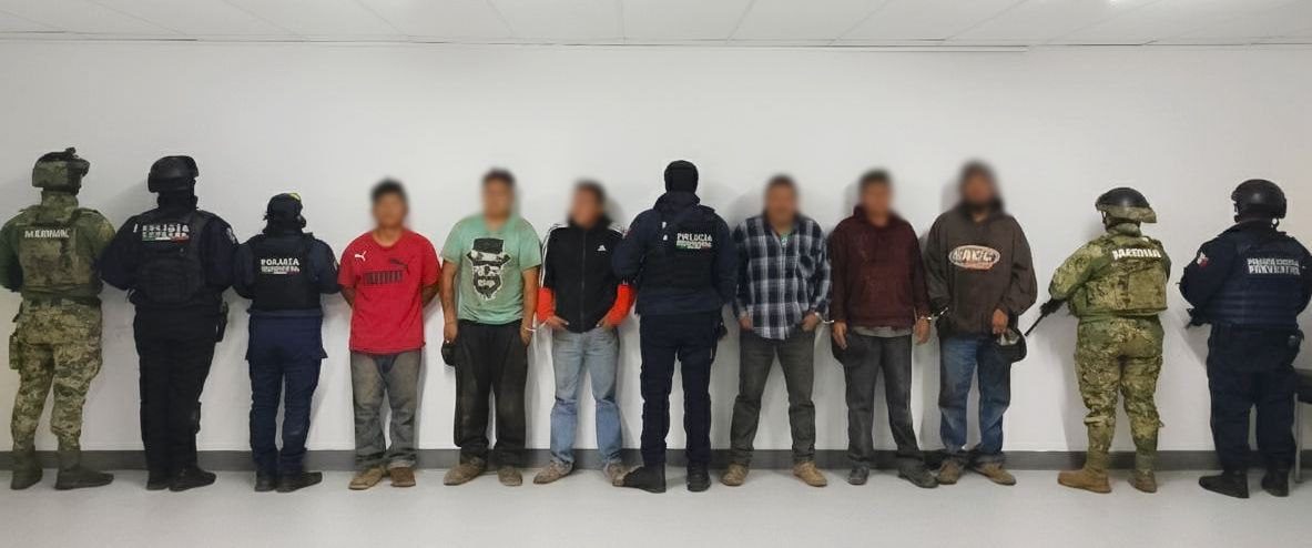 Desarticulan fuerzas de seguridad a grupo presuntamente dedicado al desmantelamiento de vehículos robados