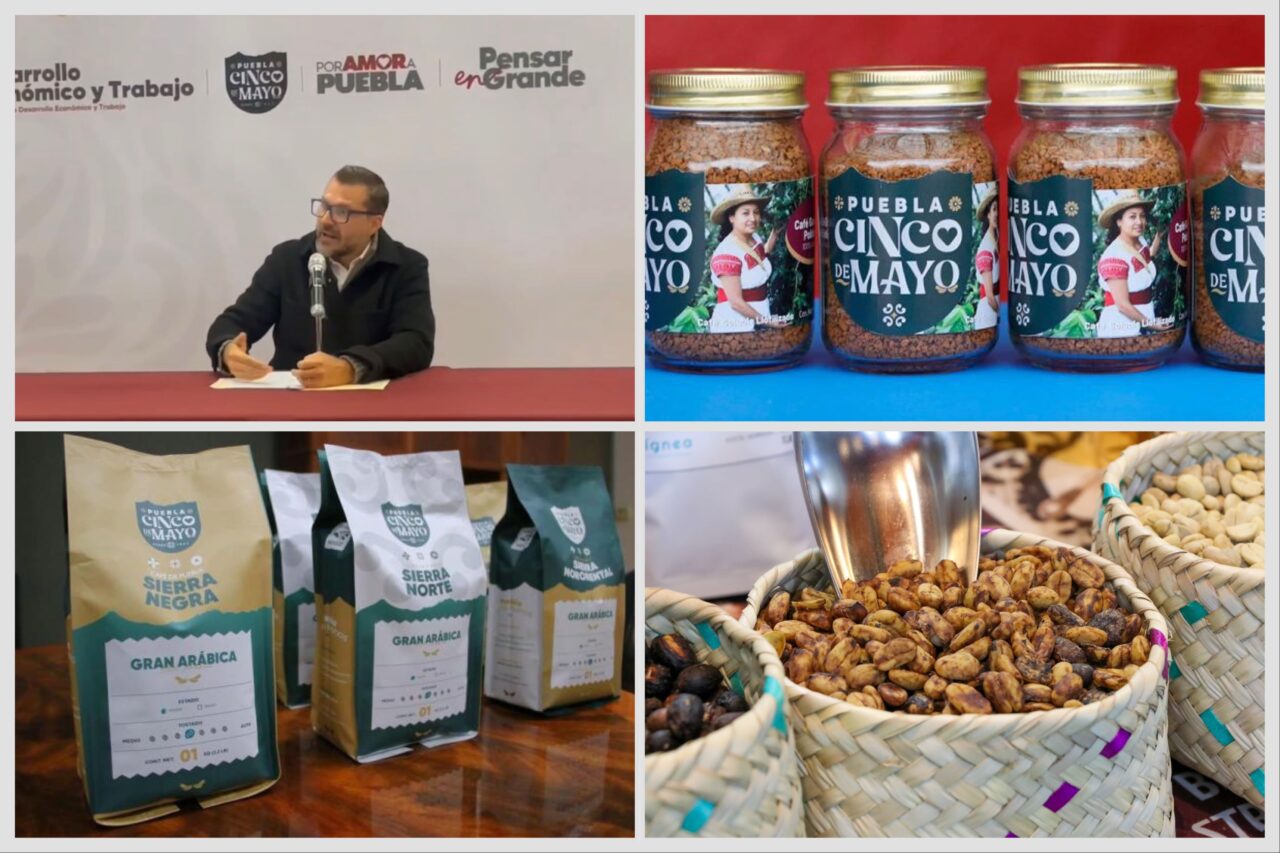 Café poblano “Cinco de Mayo” recibe el distintivo Hecho en México