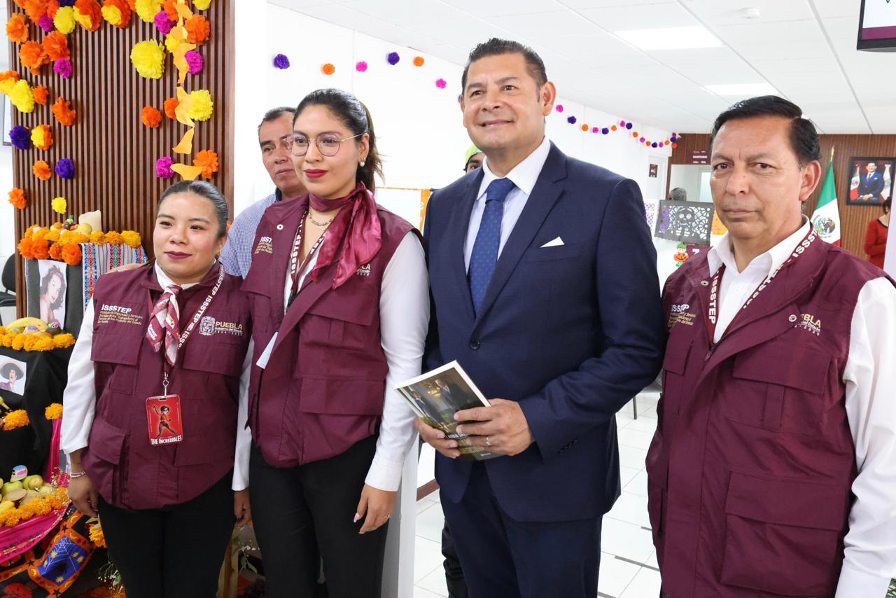 Nuevo Centro de Atención al Derechohabiente del ISSSTEP, espacio dignificado de atención