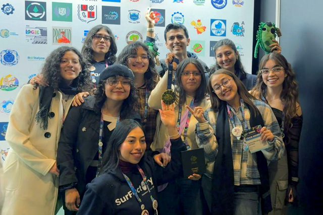 Con el desarrollo de surfactante pulmonar, universitarios BUAP destacan en iGEM 2025