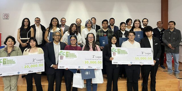 La BUAP premia el talento universitario en emprendimiento social sostenible: Una comunidad que apuesta al futuro 