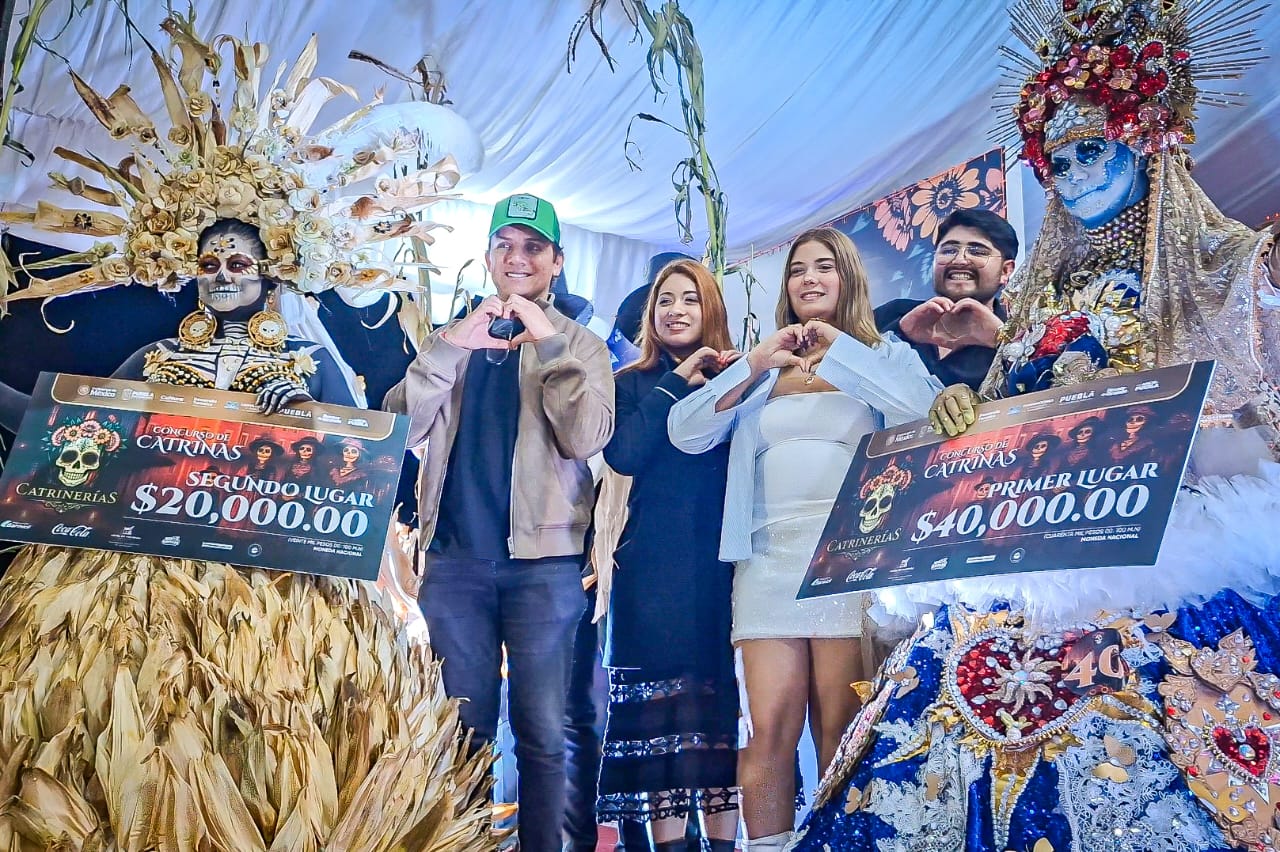 Con éxito se realiza el Concurso de Catrinas y Catrines en la Ex-Hacienda de Chautla