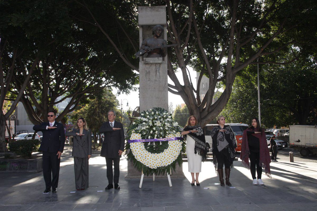 Conmemora Gobierno de la Ciudad natalicio de Carmen Serdán