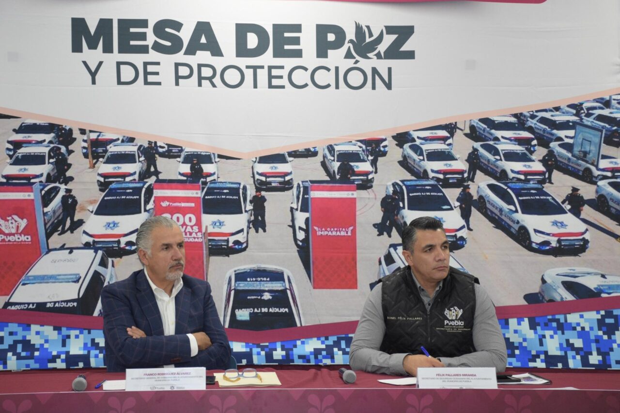 Puebla refuerza operativos en Centro Histórico y combate arrancones clandestinos