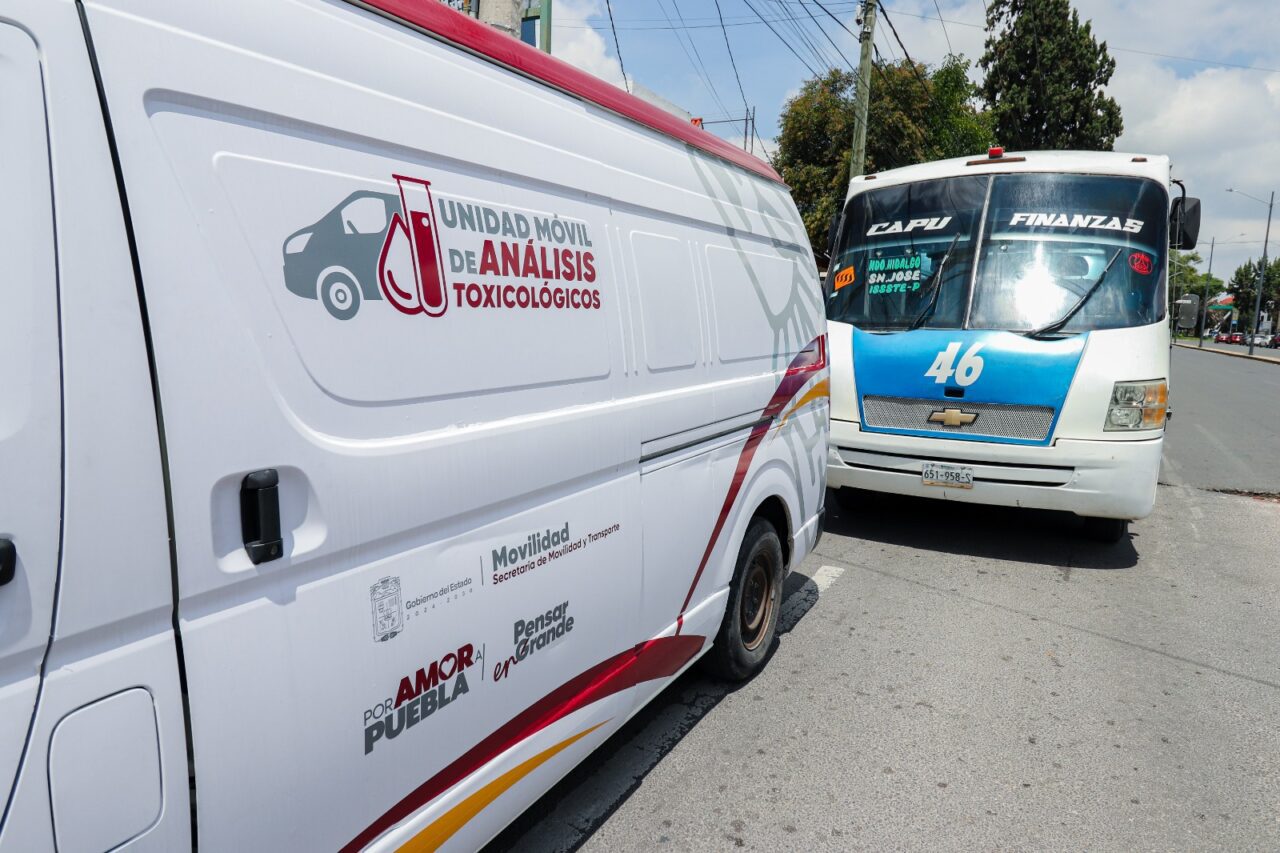 Garantiza SMT seguridad vial con pruebas toxicológicas a operadores del transporte público