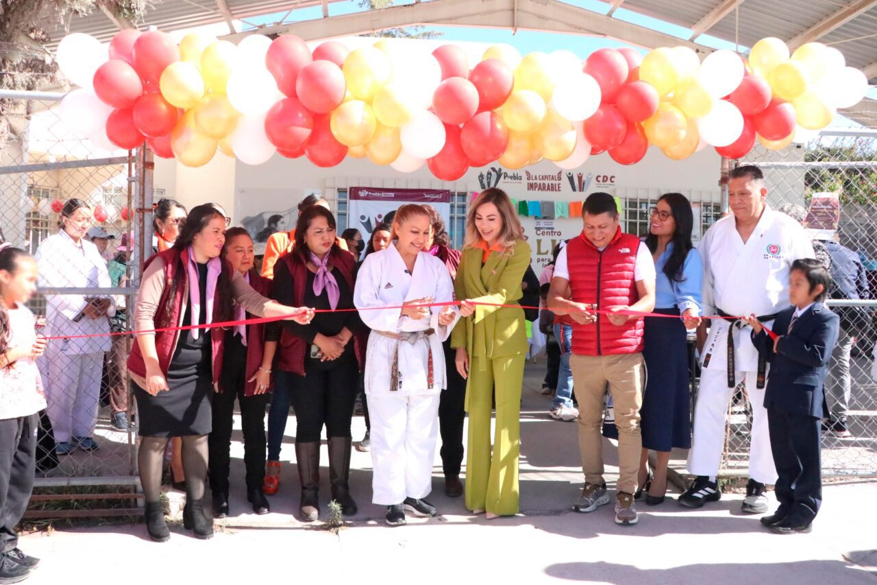 Inaugura Gobierno de Puebla espacio comunitario para fortalecer autonomía de las mujeres
