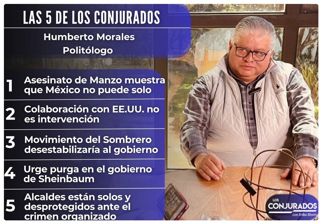 Las 5 de Los Conjurados con Humberto Morales