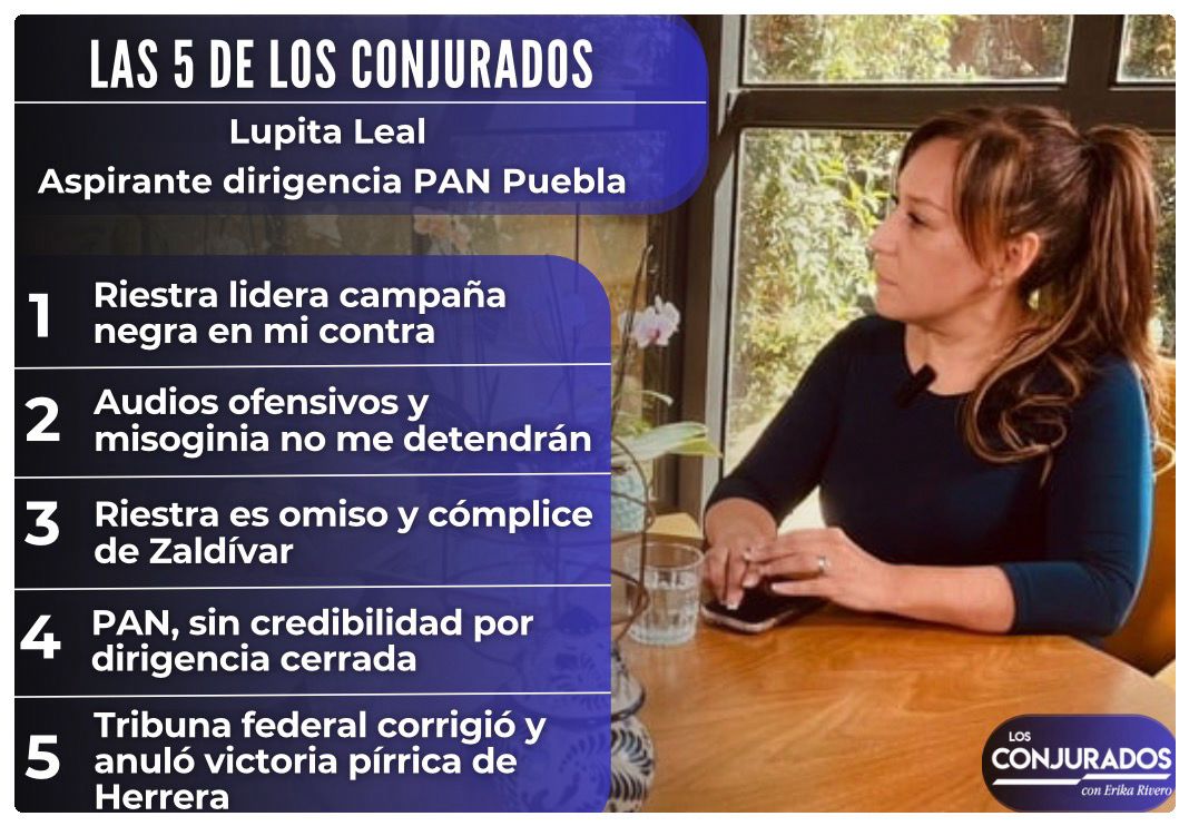 Las 5 de Los Conjurados, con Lupita Leal