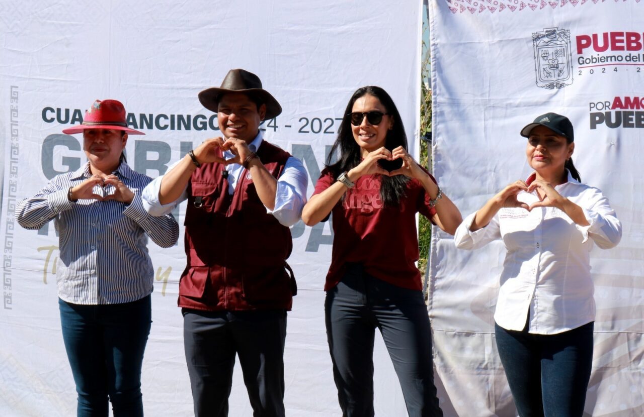 Encabeza edil de Cuautlancingo faena de limpieza comunitaria en la Reserva Territorial Quetzalcóatl