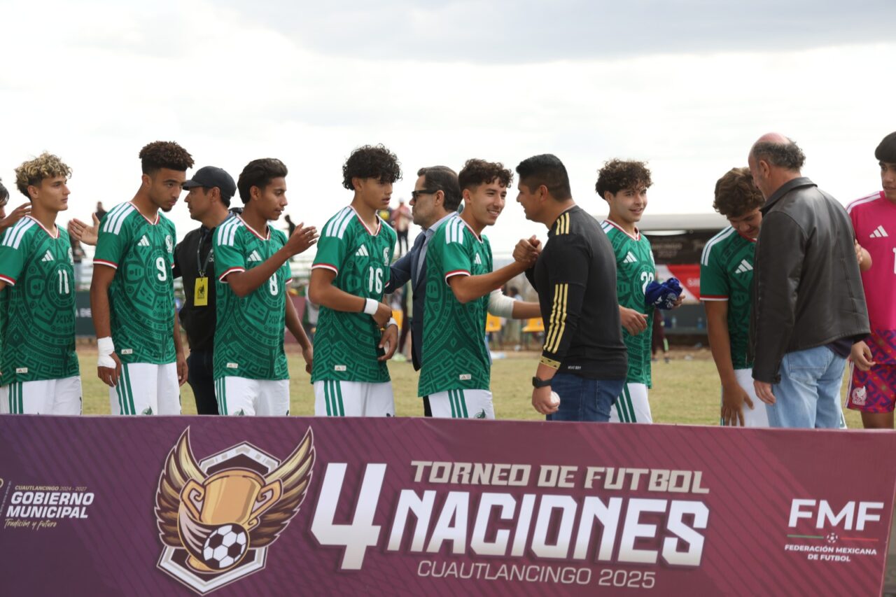 México se corona campeón del «Torneo 4 Naciones» en Cuautlancingo