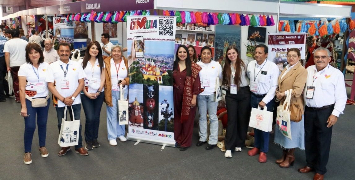 San Pedro Cholula, presente en el Tianguis Turístico de Hidalgo