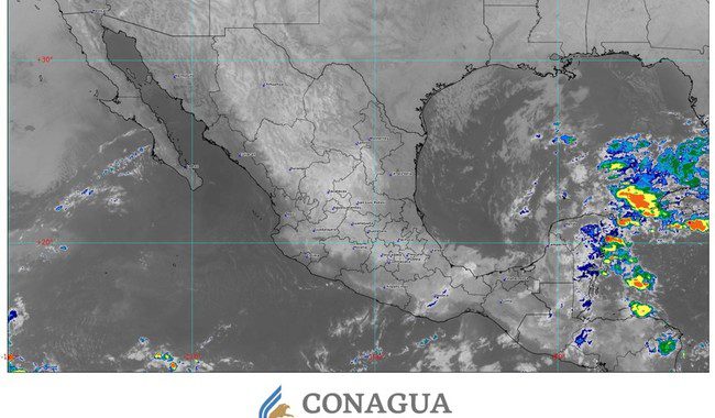 Prevén lluvias y descenso de temperatura en Puebla por efectos del frente frío número 12