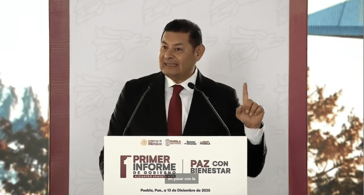 Alejandro Armenta rinde su Primer Informe de Gobierno desde el Museo Internacional del Barroco