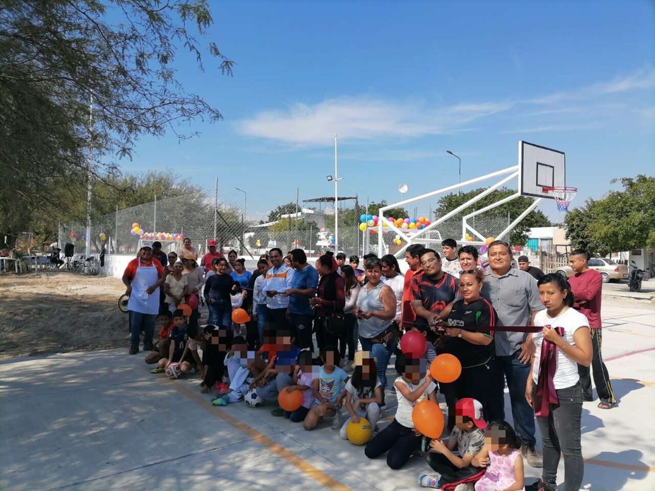 Inauguran canchas rehabilitadas del programa de Obra Comunitaria en Tehuacán