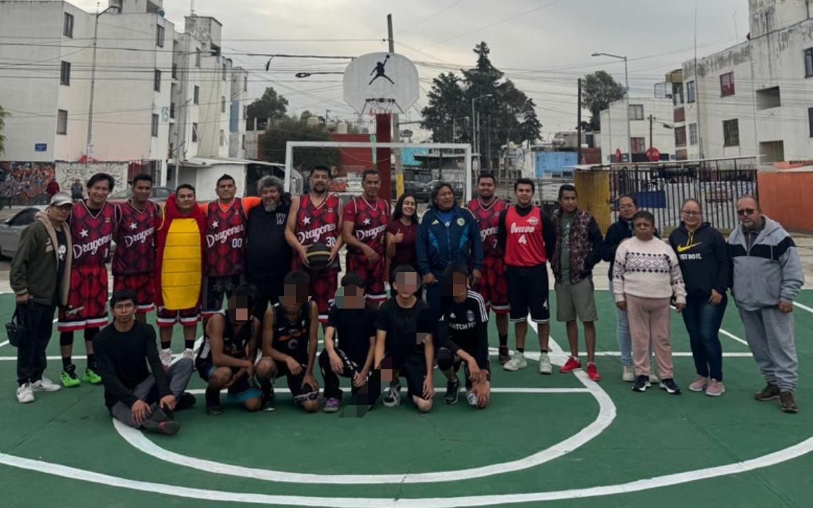 Secretaría de Deporte y Juventud inaugura cancha para fortalecer convivencia comunitaria