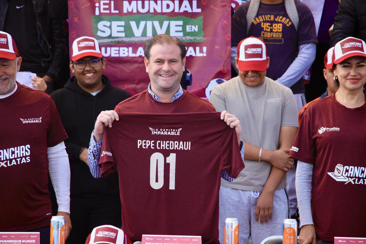 Puebla será el primer municipio del país en rehabilitar espacios deportivos con programa “Canchas x Latas”