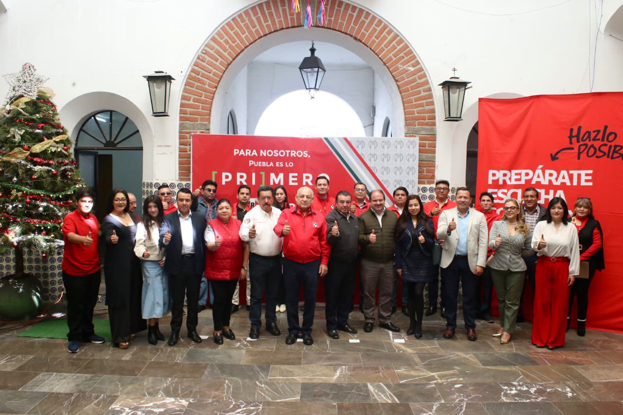 Se perfila candidatura de unidad en el PRI Puebla; dirigencia estatal descarta imposiciones y llama a mantener cohesión